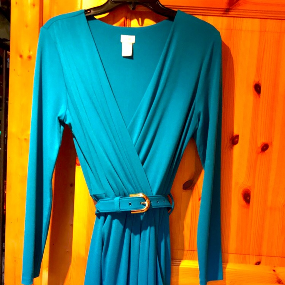 Cache Cocktail dress ~ stunning wrap style.